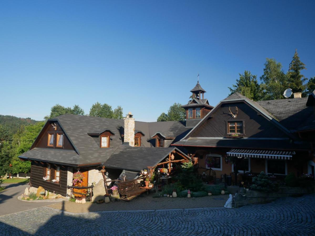Penzion Obora Prostřední Bečva Kültér fotó