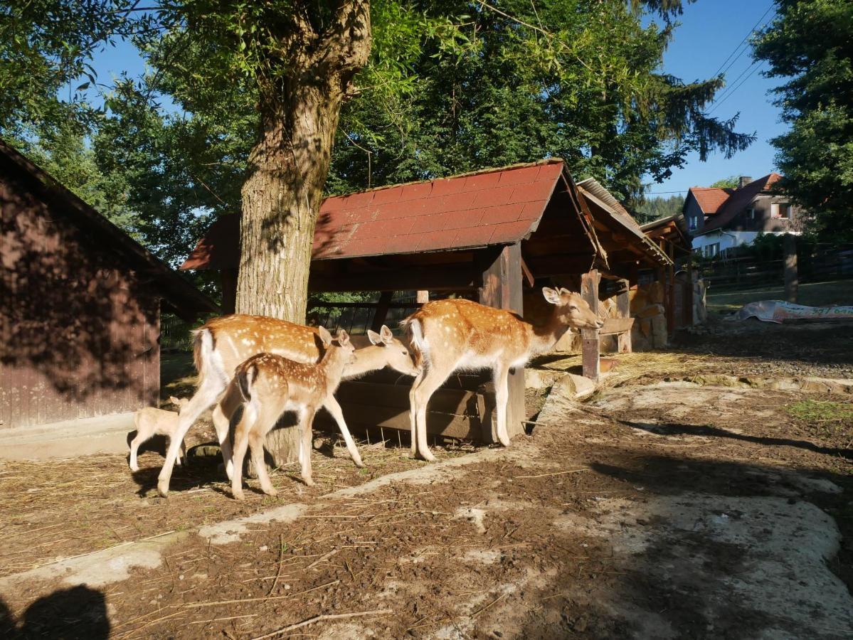 Penzion Obora Prostřední Bečva Kültér fotó